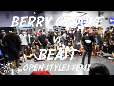 BERRY GROOVE vs BEAST | Open Styles Semi | Freestyle Session 24 | #SXSTV