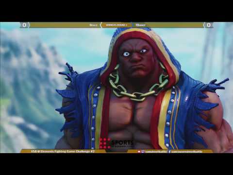 Elements Fighting Game Challenge #2 - W1 - Bruce vs TBoner