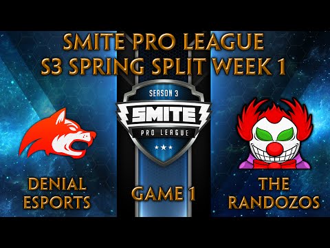 SPL S3 Spring: Week 1 - Denial Esports vs. Randozos (Game 1)