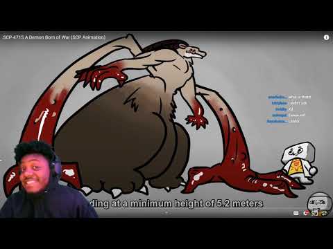 SCP-4715 A Demon Born of War (SCP Animation) REACTION @TheRubber