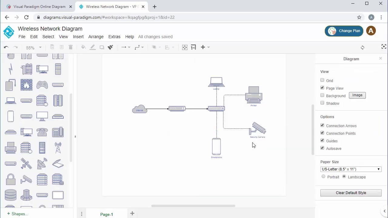 Create Network Diagram Online