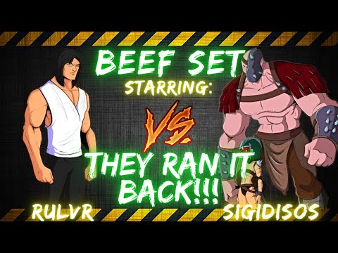 BEEF SET ft. Sigidisos vs Rulvr | THEY RAN IT BACK!!! +High Level Koth (timestamp in cmt section)