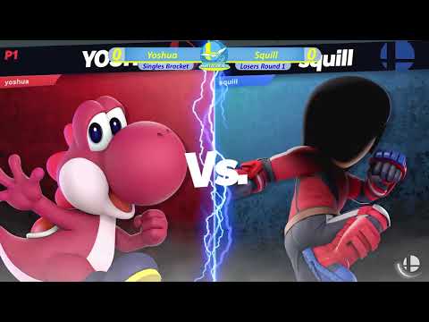 SocaSmash 163 Ultimate Singles: Yoshua (Yoshi, Pokemon Trainer) vs Squill (Mii Brawler, Pythra) LR1