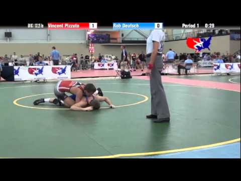 University Nat`ls FS  60 KG / 132.25 lbs: Vincent Pizzuto vs. Rob Deutsch