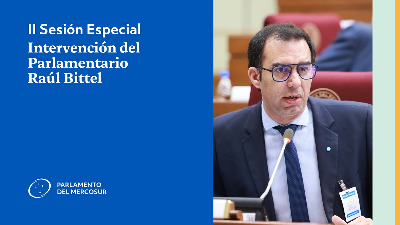 Intervención del Parlamentario Raúl Bittel - CVIII Sesión Plenaria