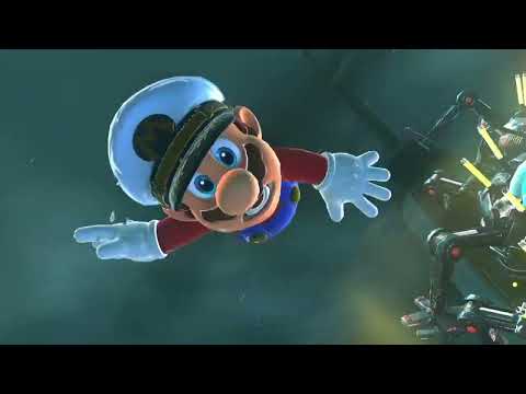 Super Mario Odyssey Pt.7 Defeating giant electric worm?!