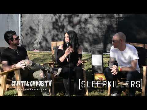Sam and Damian of SLEEPKILLERS interviewed @ Aftershock 2018