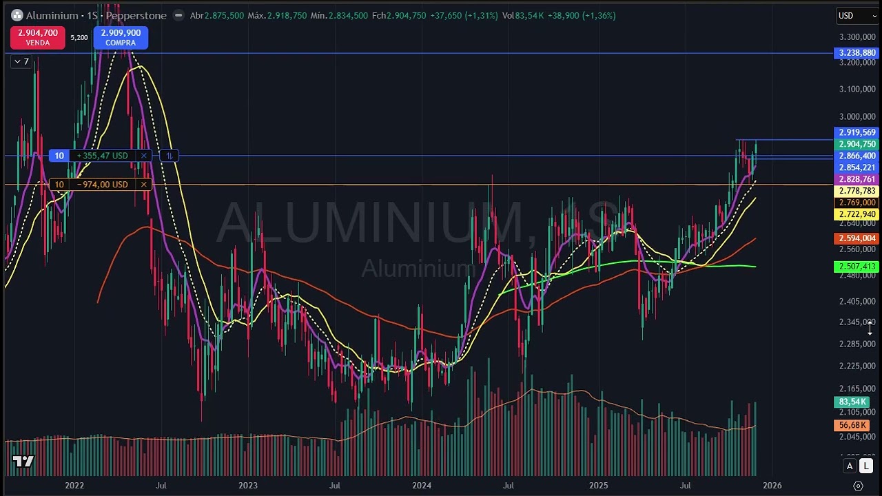 Minhas posições no mercado internacional e um conselho importante para todo trader.