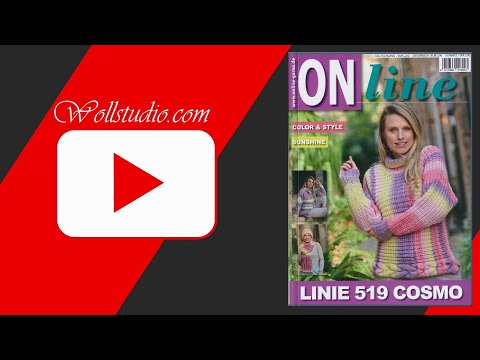 Cosmo Linie 519 ONline Garne Strickheft