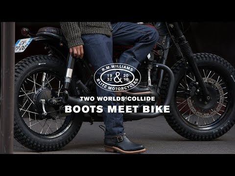 R.M.Williams X Blitz Motorcycle Collaboration