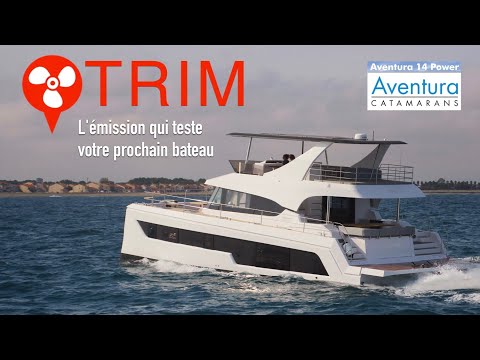 Essai du catamaran à moteur Aventura 14