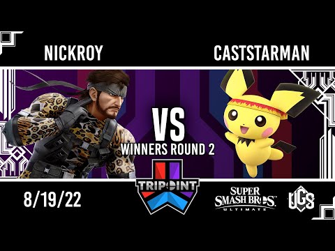 Tripoint Smash 156  -  Winners Round 2  -  NickRoy(Snake) Vs. caststarman(Pichu)