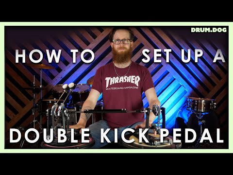 How To Set Up A Double Pedal | Drum Dog