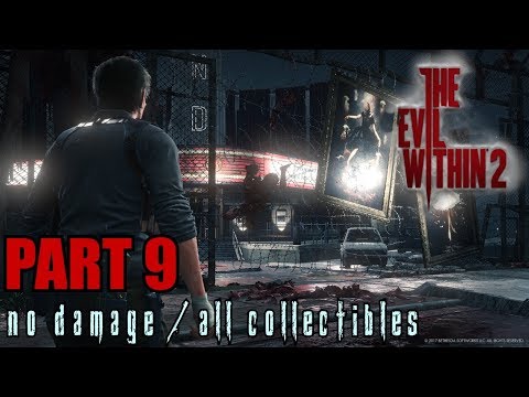 The Evil Within 2 Walkthrough Part 9 - Lust for Art No Damage / All Collectibles