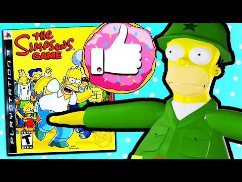 The Simpsons game where you DON'T drive a car