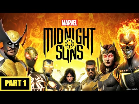 Marvel's Midnight Suns PS5 Full Game Walkthrough - Part 1 The Awakening (4K 60FPS)