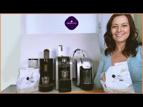 Italian Roasts Espresso Capsules demonstration in the Starbucks Verismo, K-Fee & CaffItaly machines