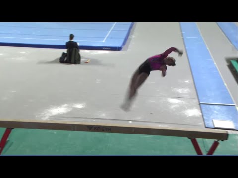 Amazing 6.5D Beam Routine by Angela Andreoli - 1st Italian Serie A 2022