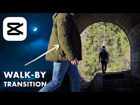 How to create a Walk By Transition in CapCut