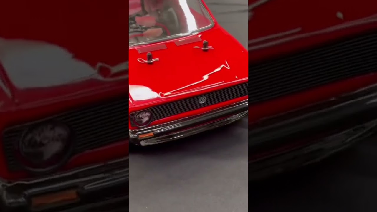 Custom built Tamiya RC mk1 VW Golf gti