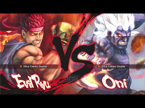 Ultra Street Fighter 4 - Evil Ryu Vs Oni [Hardest]