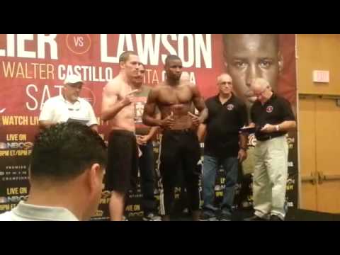 Kevin Bizier vs Frederick Lawson Weigh In