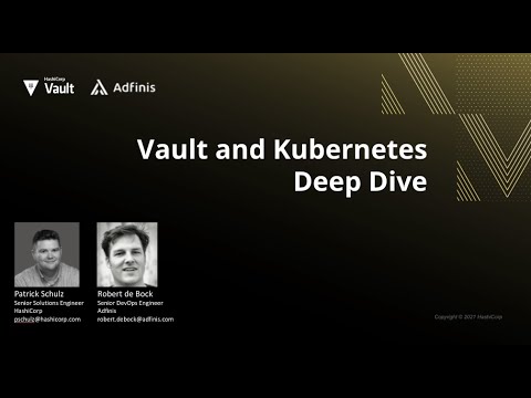 Vault & Kubernetes Workshop with Adfinis EN