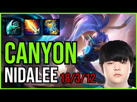 Canyon - NIDALEE vs. Cuzz - LEE SIN Jungle | KR Challenger | Patch 10.25
