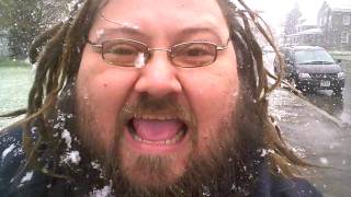 preview picture of video 'APRIL 27 2010 SNOWSTORM IN NORTHERN NEW YORK!'