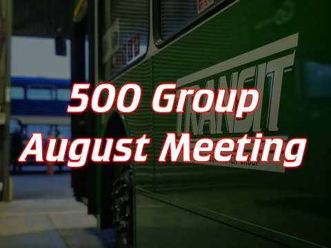 500 Group - August Meeting