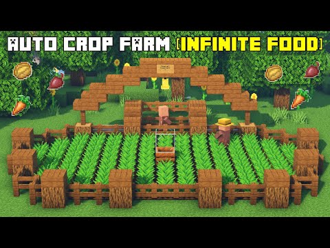 Insane Minecraft Auto-Food Farm HACK!! 🤯