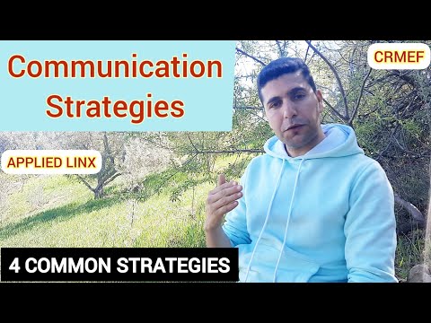 Communication Strategies | 4 Common Strategies