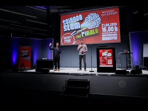Finale des IdeenExpo Science Slams 2019