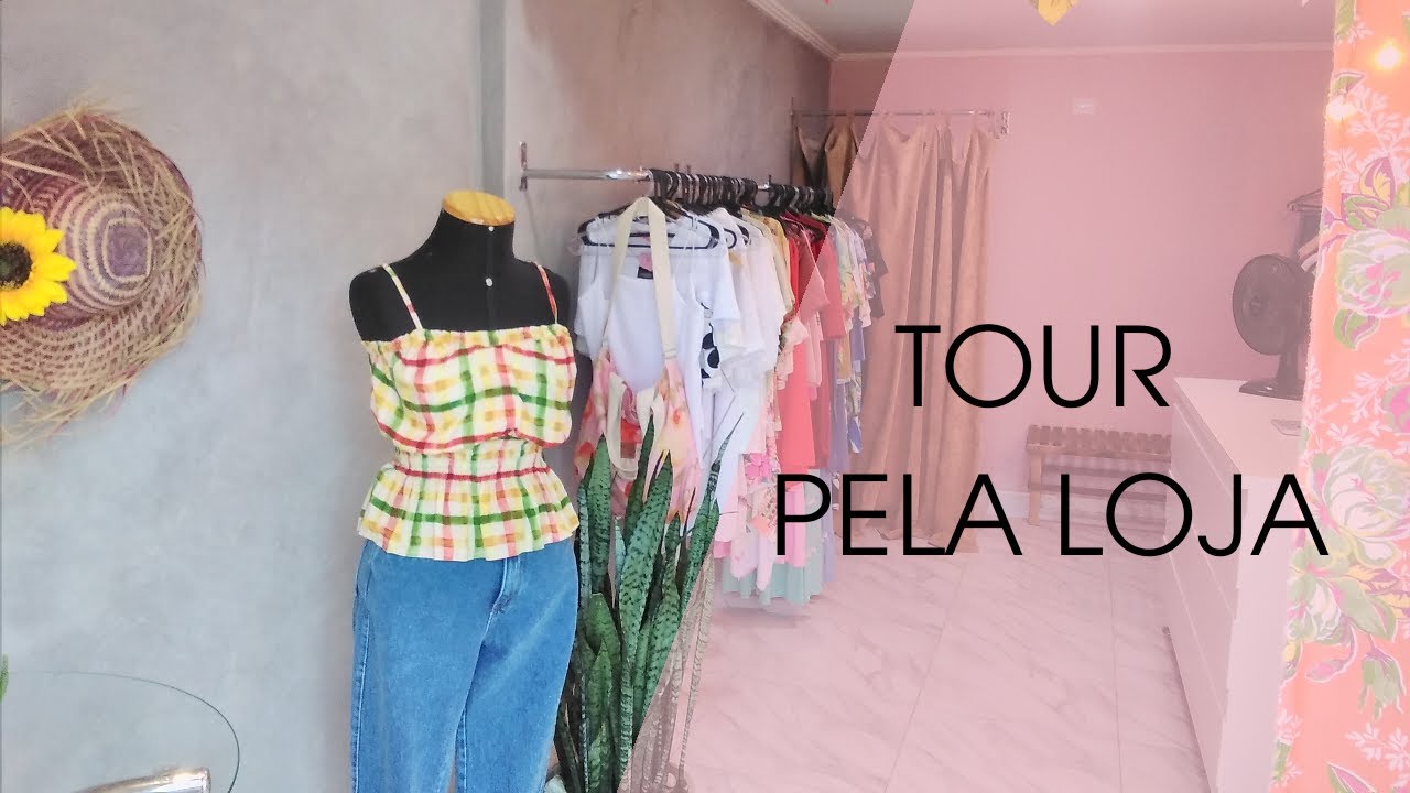 Montei minha loja gastando pouco e aproveitando objetos que tinha em casa.