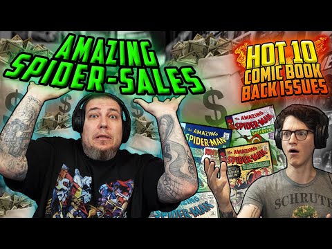 The Web-Slinger Keeps Winning! Record SMASHING Comic Sales | Hot10 Comic Book Back Issues ft.GemMint