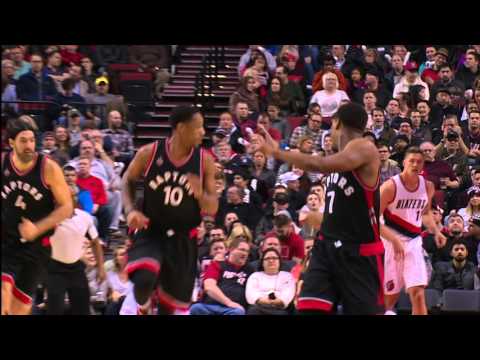 DeMar DeRozan and Kyle Lowry Lead Raptors Past Trail Blazers
