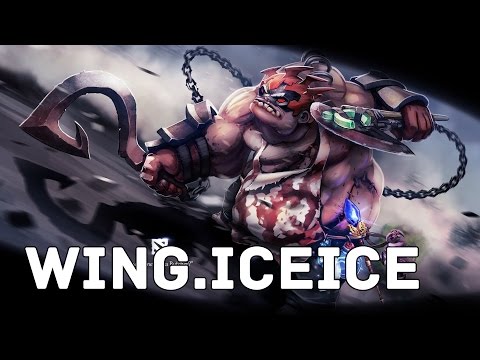 Pudge Pro Dota2 Gameplay By Wing.iceice