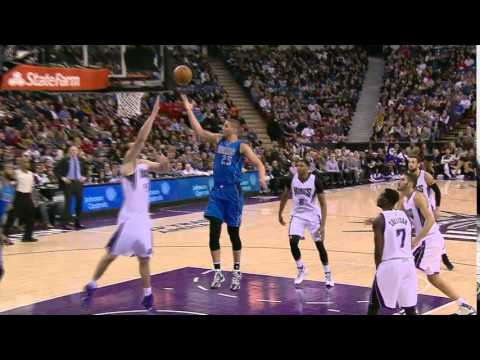 Chandler Parsons Finds JaVale McGee | Mavericks vs Kings | 11.30.2015