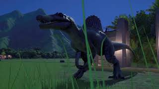 Epic Spinosaurus Unleashed – JWE2 Gameplay 🦕💥