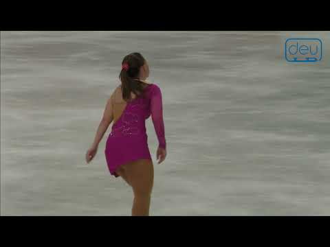 Mara ROCCAFORTE. Oberstdorf 2018. Silver Ladies I -Free Skating. 15 place