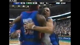 Rip Hamilton's 00.8 Game-Winner vs. Celtics (Start of 2005-06 Season)