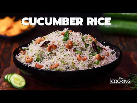 15-Minute Cucumber Rice | Easy One Pot Variety Rice | Kids Lunch Box Recipe