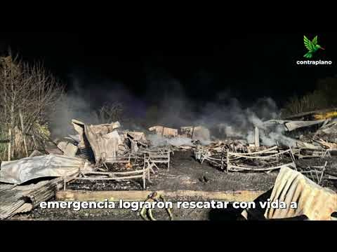 El brutal incendio en Pitrufquén que reveló una tragedia oculta