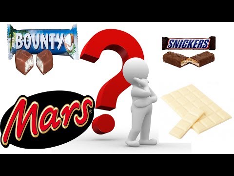 Сделал одну шоколадку из Mars, Snickers, Bounty.