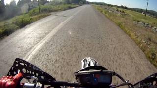 preview picture of video 'KTM 690 smc & sportive Evoia Agios Greece'