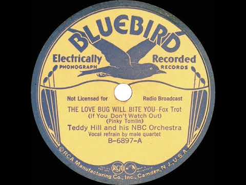 1937 Teddy Hill - The Love Bug Will Bite You (If You Don’t Watch Out) (with vocal quartet)