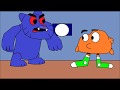 Gumball Turns Into Blue Monster