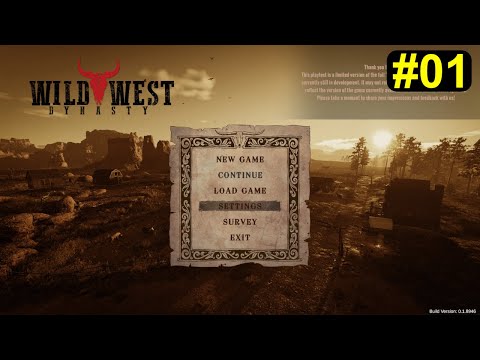 Wild West Dynasty - Playtest - es geht weiter #01 - Deutsch/German