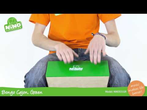 Bongo Cajon - Green - NINO931GR