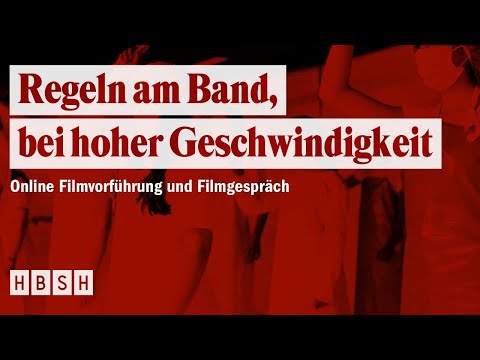 Regeln am Band, bei hoher Geschwindigkeit
